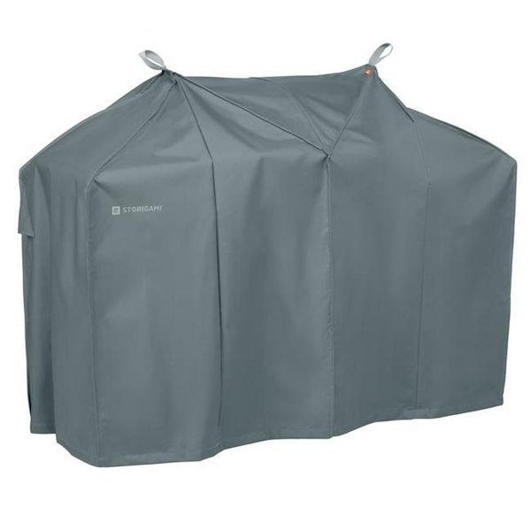 Classic Accessories Classic Accessories 56-294-041001-EC Easy Fold BBQ Grill Cover; Monument Grey; Large 56-294-041001-EC